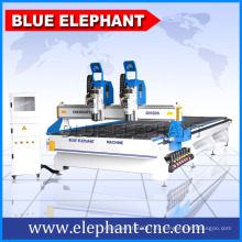 Китай мульти головки древесины мебель делая машину маршрутизатора CNC с водителем мотором yaskawa